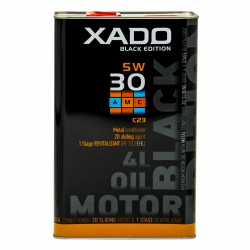 Моторна олива XADO Atomic Oil 5W-30 C23 AMC Black Edition синтетична 4 л (ХА 25273)