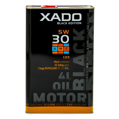 Моторное масло XADO Atomic Oil 5W-30 C23 AMC Black Edition синтетическое