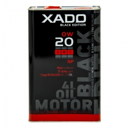 Моторное масло XADO Atomic Oil 0W-20 SP AMC Black Edition синтетическое 4 л (XA 22294)