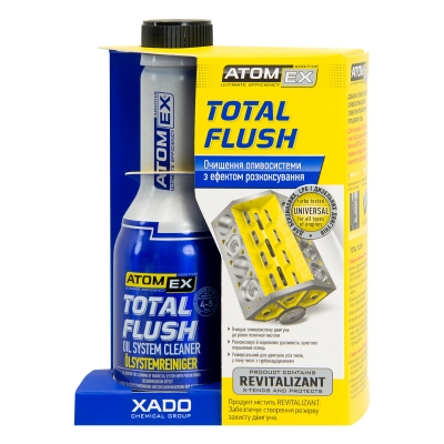 Очиститель маслосистемы двигателя XADO ATOMEX Total Flush