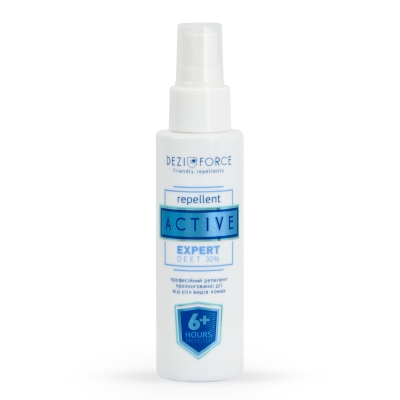 Засіб від комарів, кліщів та мошок DEZI Force Active