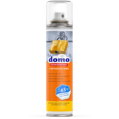 Размораживатель со смазкой для замков DOMO