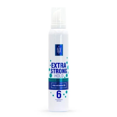 Пінка для волосся DOMO FIX №6 Екстрасильна фіксація