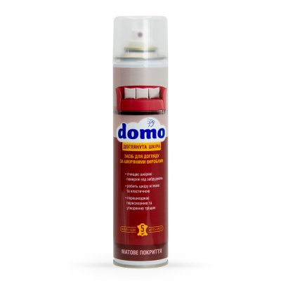 Засіб для догляду за шкіряними виробами DOMO (матове покриття)