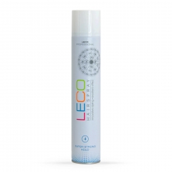 Лак для волос LECO (4) - сверхсильная фиксация 500 мл (XL 20302)