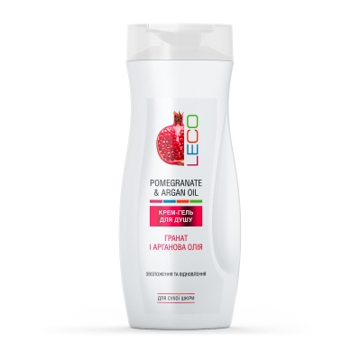 Крем-гель для душа LECO «Гранат и аргановое масло»