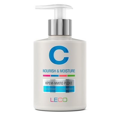 Крем-мыло жидкое LECO «Питание и увлажнение»