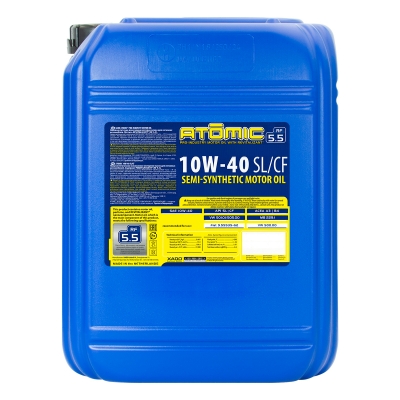 Моторное масло полусинтетическое XADO Atomic Oil Pro-Industry 10W-40 SL/CF
