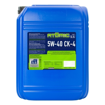 Моторна олива синтетична XADO Atomic Oil 5W-40 CK-4 Pro-industry
