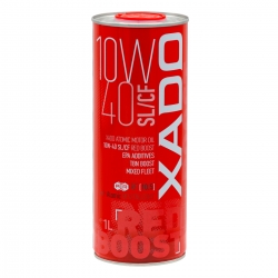 Моторна олива  XADO Atomic Oil 10W-40 SL/CF RED BOOST напівсинтетична 1 л (XA 26144)