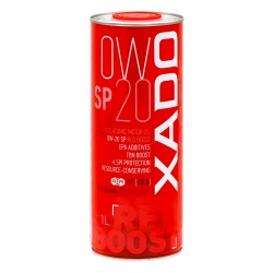 Моторна олива XADO Atomic Oil 0W-20 SP RED BOOST синтетична 1 л (XA 24194)