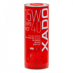 Моторна олива  XADO Atomic Oil 15W-40 SHPD MCF RED BOOST мінеральна 1 л (XA 26113)