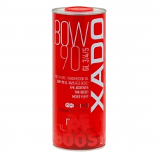 Трансмиссионное масло XADO Atomic Oil 80W-90 GL-3/4/5 RED BOOST