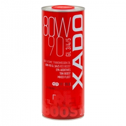 Трансмісійна олива XADO Atomic Oil 80W-90 GL-3/4/5 RED BOOST 1 л (XA 26119)