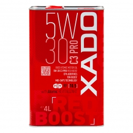 Моторна олива XADO Atomic Oil 5W-30 C3 Pro RED BOOST синтетична