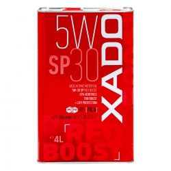 Моторна олива XADO Atomic Oil 5W-30 SP RED BOOST синтетична 4 л (ХА 26285)
