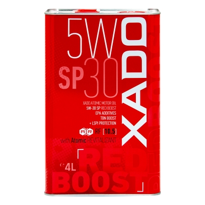 Моторна олива XADO Atomic Oil 5W-30 SP RED BOOST синтетична