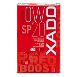Моторна олива XADO Atomic Oil 0W-20 SP RED BOOST синтетична 4 л (XA 24294)