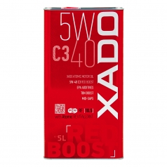 Моторна олива XADO Atomic Oil 5W-40 C3 RED BOOST синтетична
