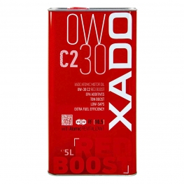 Моторна олива XADO Atomic Oil 0W-30 C2 RED BOOST синтетична