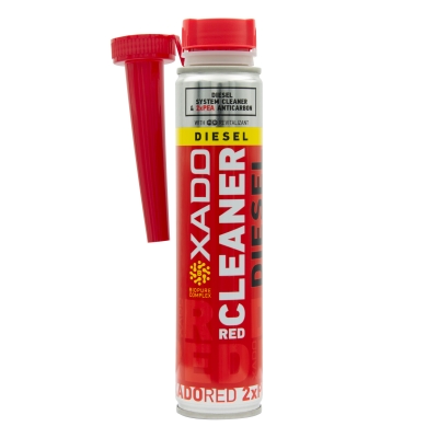 Очисник паливної системи XADO RED CLEANER з ефектом розкоксування (дизель)