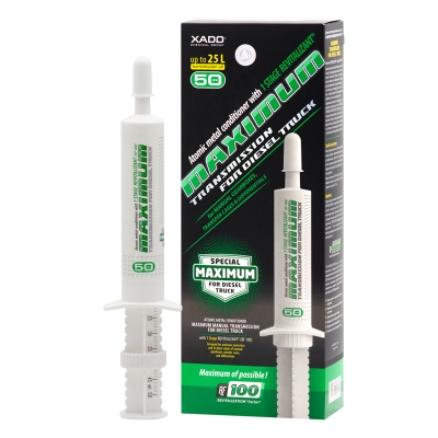 Атомарний кондиціонер металу XADO Maximum Transmission for Diesel Truck для КПП і редукторів