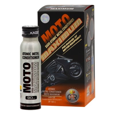 Атомарний кондиціонер металу XADO MOTO MAXIMUM для мотоциклів