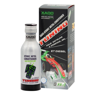 Атомарний кондиціонер металу для покращення властивостей двигуна XADO АМС Tuning з ревіталізантом (НОВА ФОРМУЛА)