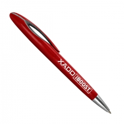 Шариковая ручка XADO Red Boost синего цвета (красный корпус) 1 шт (РП 11044)