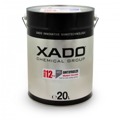 Антифриз для двигуна XADO Antifreeze Red 12++ -40⁰С 20 л (XA 58509)