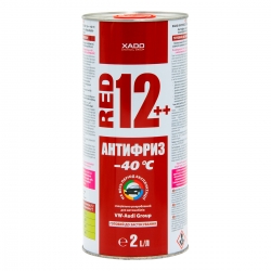 Антифриз для двигуна XADO Antifreeze Red 12++ -40⁰С 2 л (XA 50209_1)