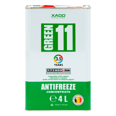 Антифриз для двигуна XADO Antifreeze Green 11 Концентрат