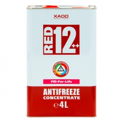 Антифриз для двигуна XADO Antifreeze Red 12++  Концентрат 4 л (XA 50308_1)