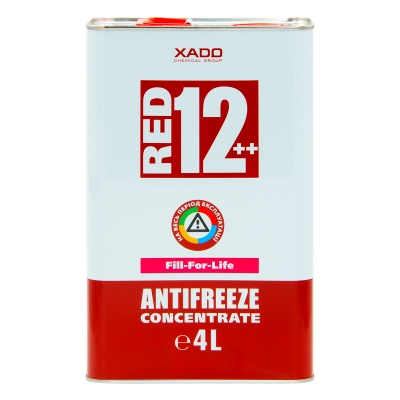 Антифриз для двигуна XADO Antifreeze Red 12++  Концентрат