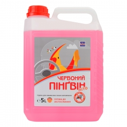 Літній омивач скла VERYLUBE Червоний Пінгвін 5 л (XB 50014_1)