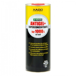 Присадка для дизельного палива XADO АНТИГЕЛЬ+ суперконцентрат 1 л (ХА 41102)