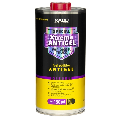 Присадка для дизеля Антигель XADO Xtreme Antigel for Diesel Truck для економії палива