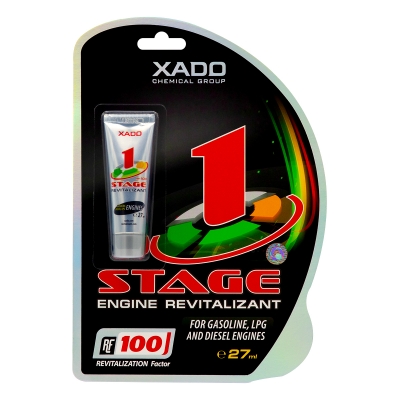Ревіталізант для відновлення бензинових, газових та дизельних двигунів XADO 1 Stage Revitalizant