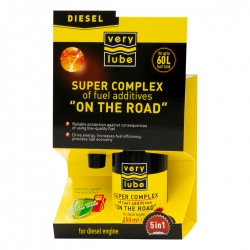 Суперкомплекс паливних присадок «В ДОРОГУ» 5 в 1 (дизель) VERYLUBE  250 мл  (XB 30029_4)
