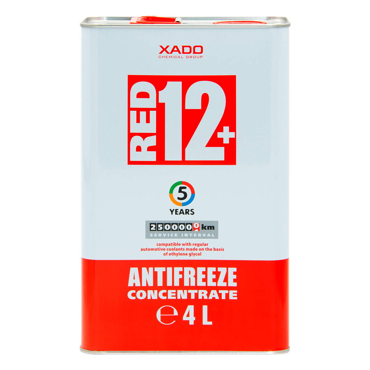 Антифриз для двигуна XADO Antifreeze Red 12+  Концентрат