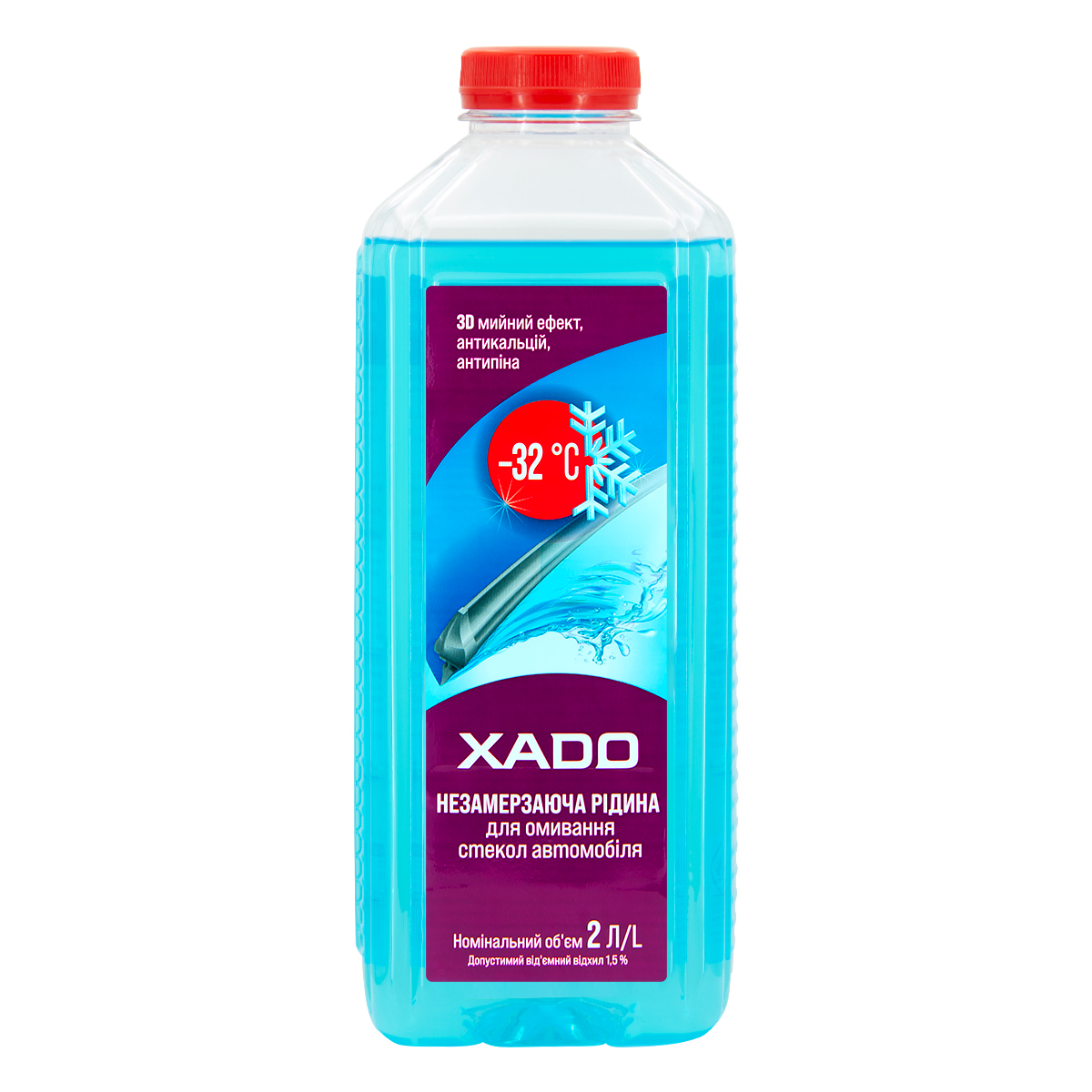 Незамерзаюча рідина для скла XADO -32 ⁰С NEW